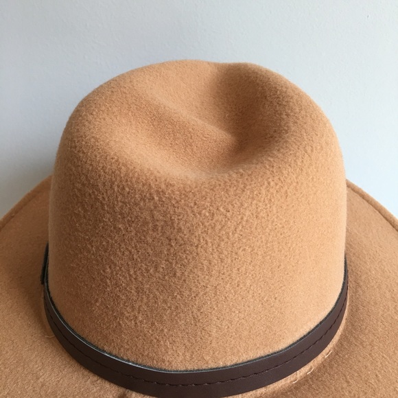 NWT Beige Felt Panama Hat - Picture 6 of 7