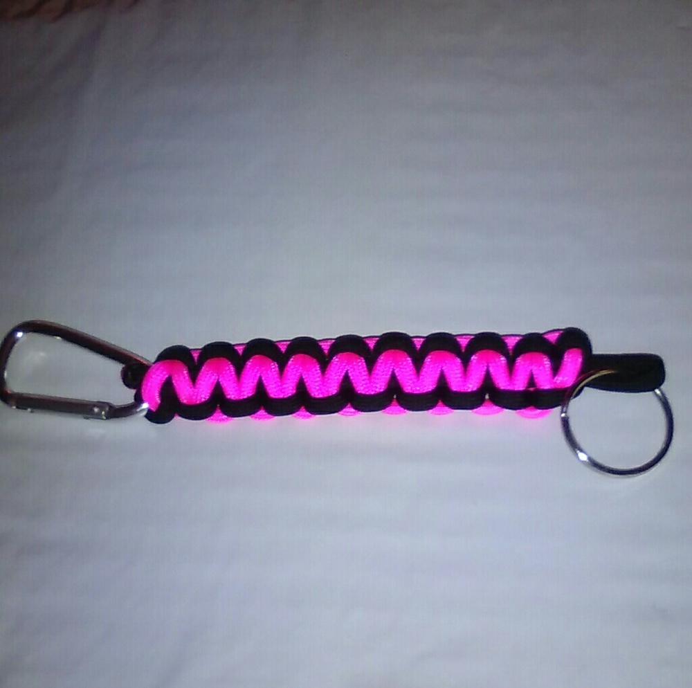 Single Cobra Key Fob Carabiner