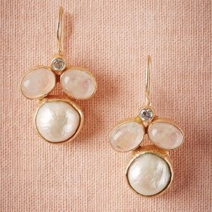 BHLDN Josephine Drop Earrings Gold