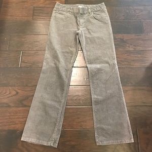 J. Crew favorite fit gray corduroys