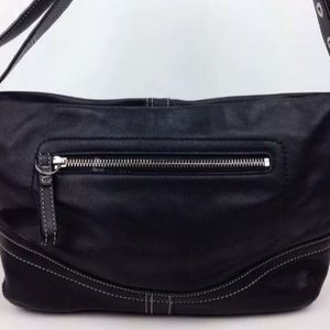 Black Coach Shoulder Bag Purse