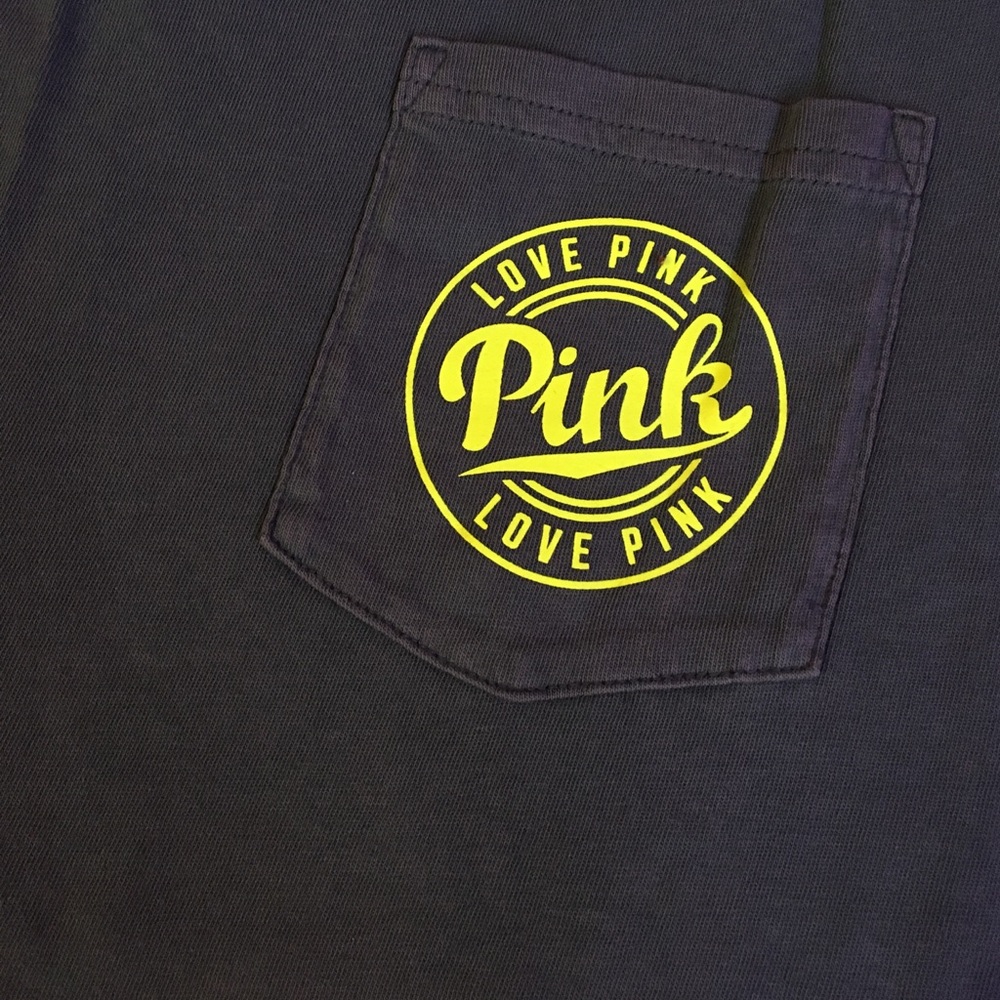 Pink Victoria's Secret Teal Tank Top