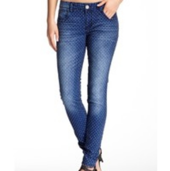 Jolt polka dot blue jeans NWT - Picture 3 of 3