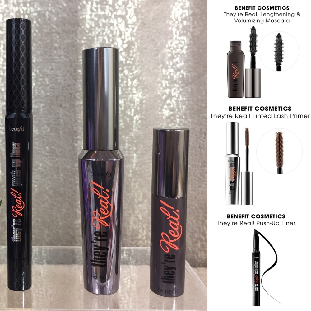🎀Benefit They're REAL Trio✨LinerPrimerMascara