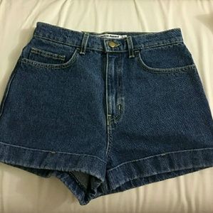 American Apparel High waist shorts