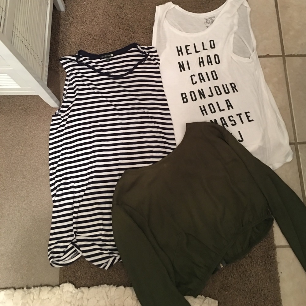 Tank/ crop top bundle
