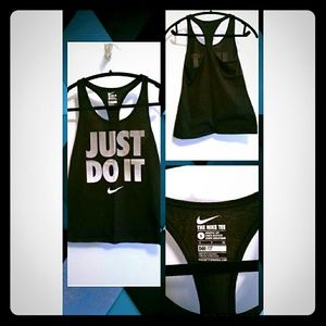 Black Nike Dri-fit Tank
