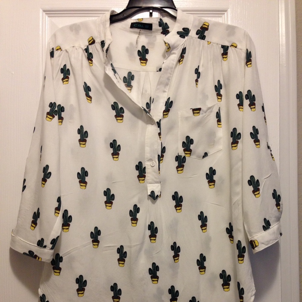 Cactus blouse 🌵