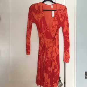 NWT Knit wrap dress