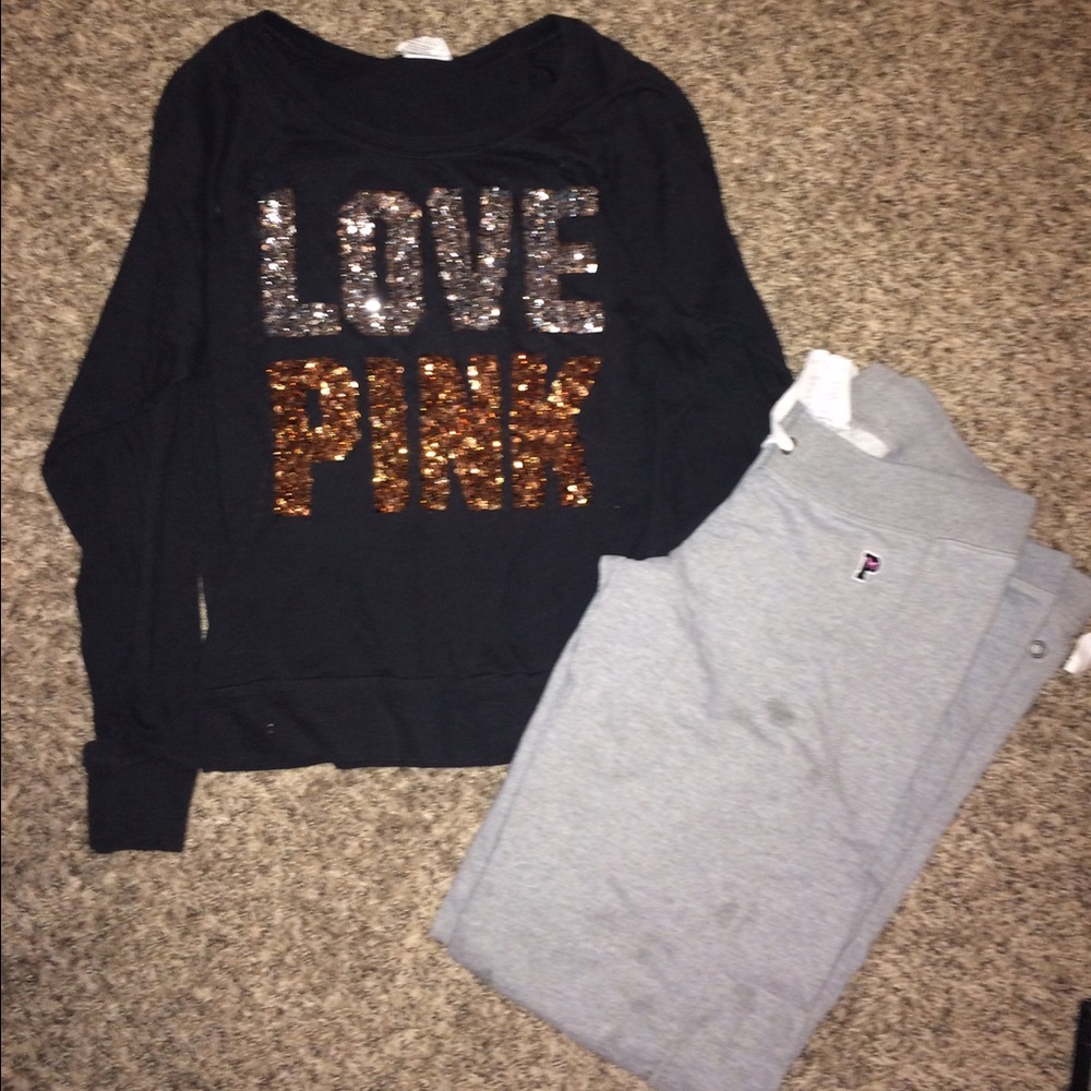 PINK shirt & pants