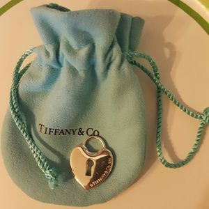 Large T&Co. Key Heart Charm Pendant