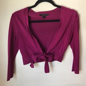 Express cropped dress shrug