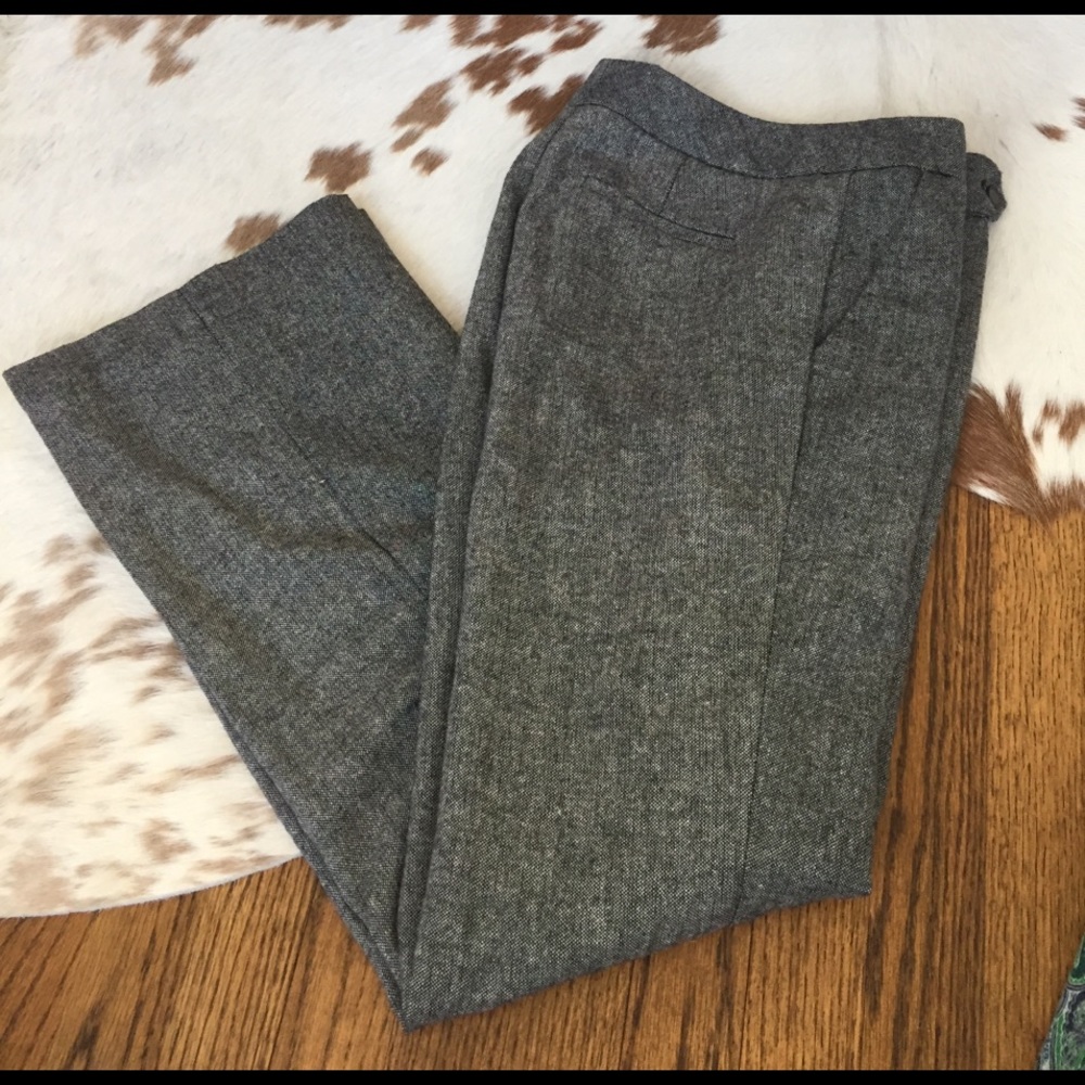 Calvin Klein Wool Blend Trousers - Size 6