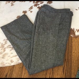Calvin Klein Wool Blend Trousers - Size 6