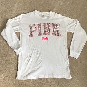 PINK Long Sleeve Tee