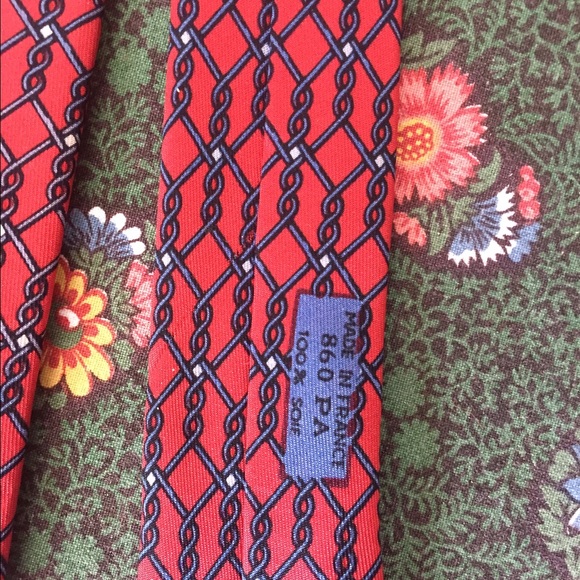Vintage Hermes Tie - Picture 3 of 3