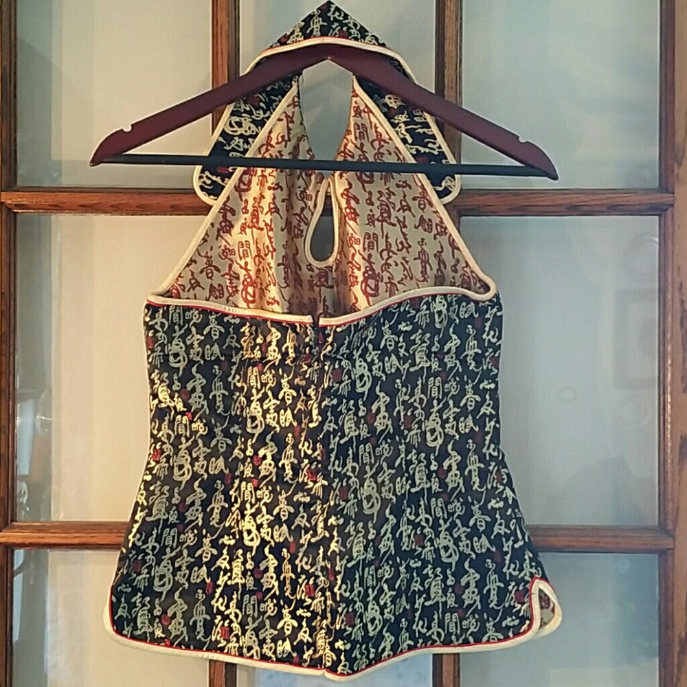 Chinese Halter Top - Picture 3 of 4