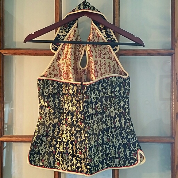 Chinese Halter Top - Picture 3 of 4