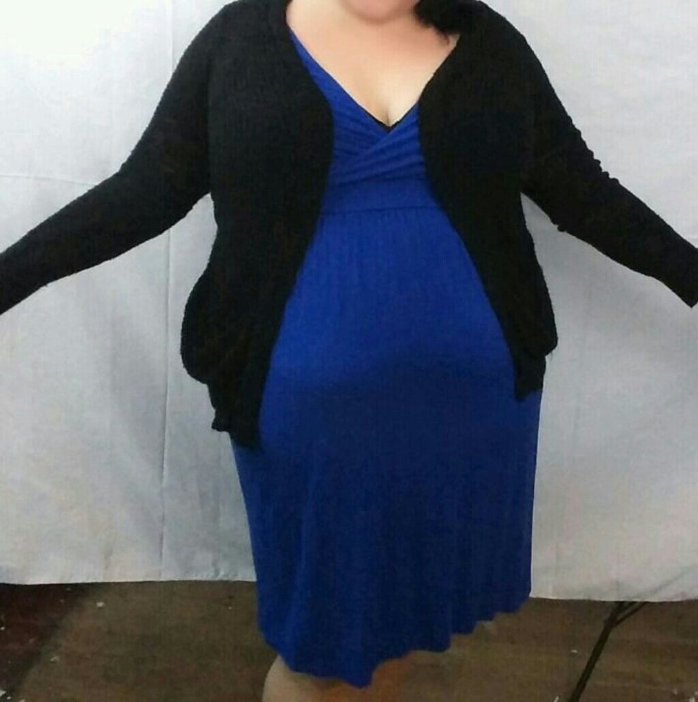 Blue old navy dress