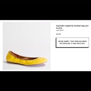 ☘️St Paddy's Sale☘️ Rare J. Crew Ballet Flats