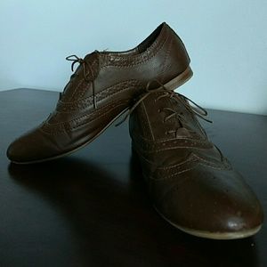 Brown Oxford Loafers