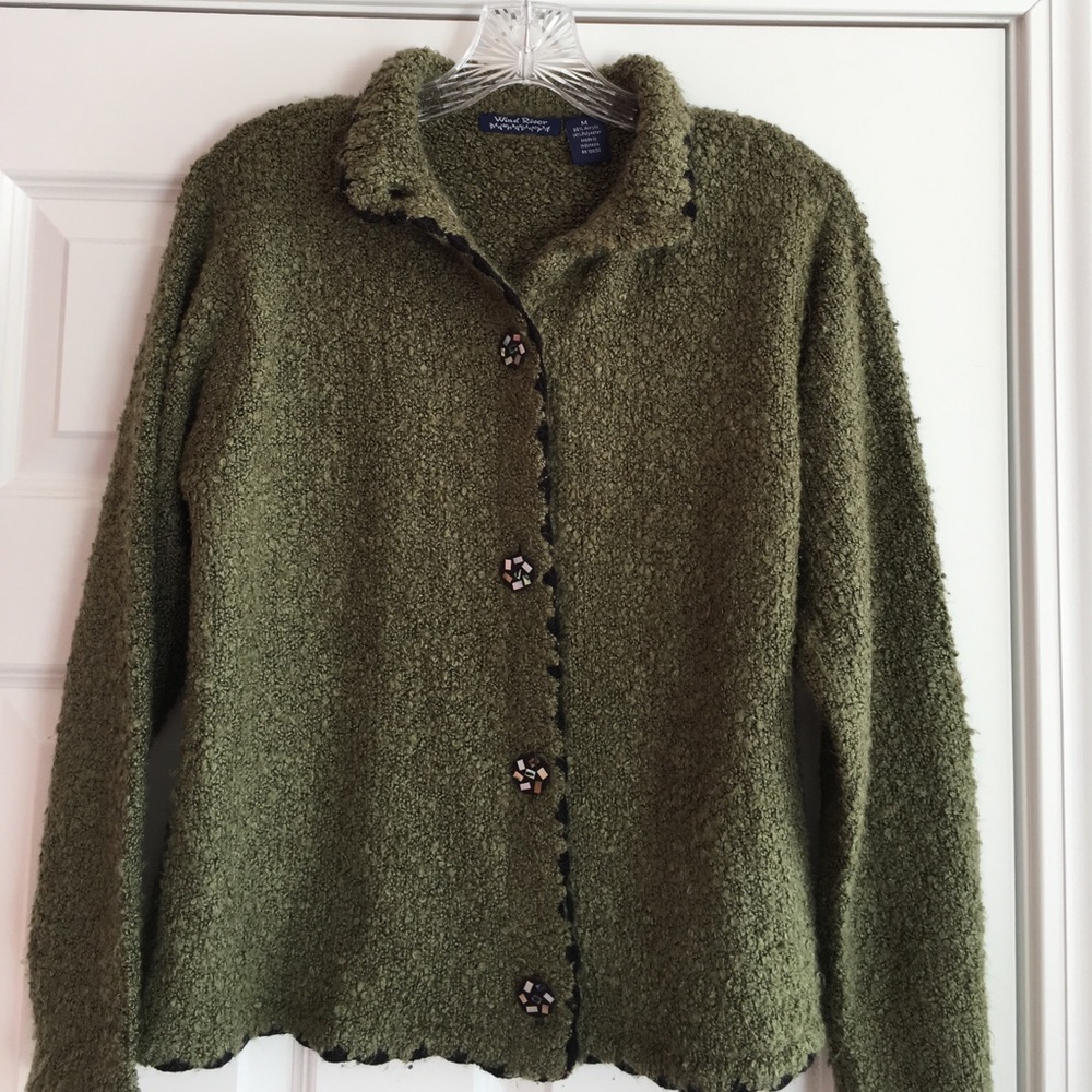 Green sweater