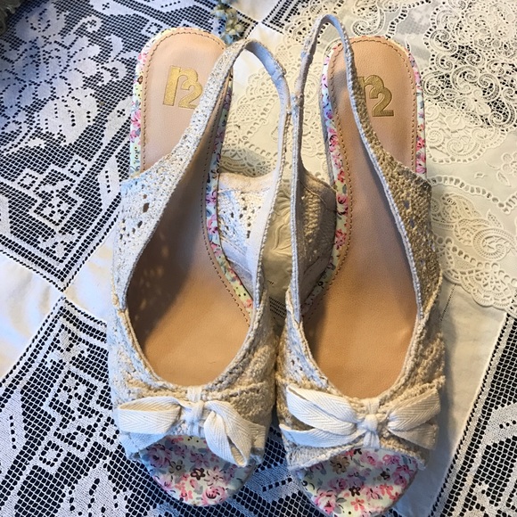 Report Shoes - 🏖Summery macrame wedges🏖
