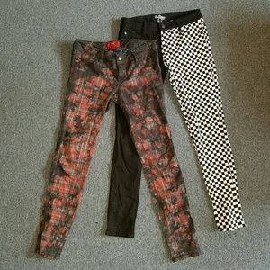 Bundle of printed denim