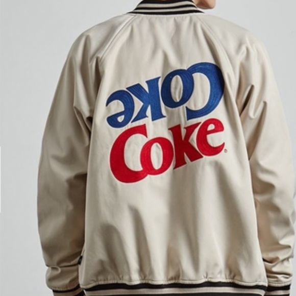 coca cola varsity jacket