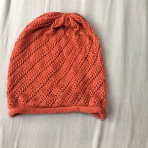 Cute Orange Slouchy Beanie