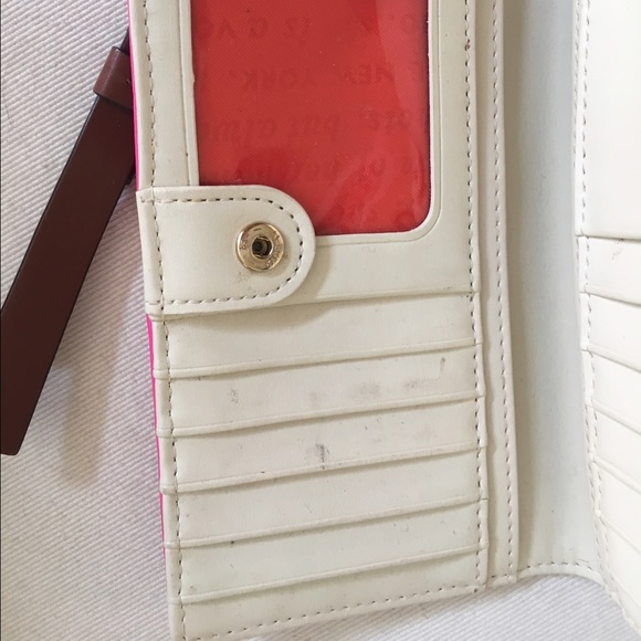 Kate Spade Hot Pink Wallet - Picture 2 of 3