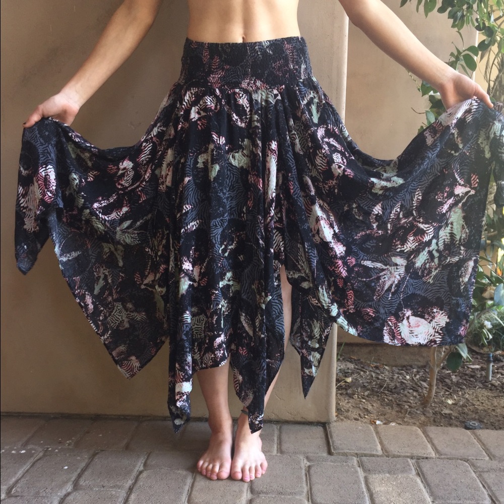 Stunning free people ankle length skirt