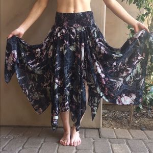 Stunning free people ankle length skirt