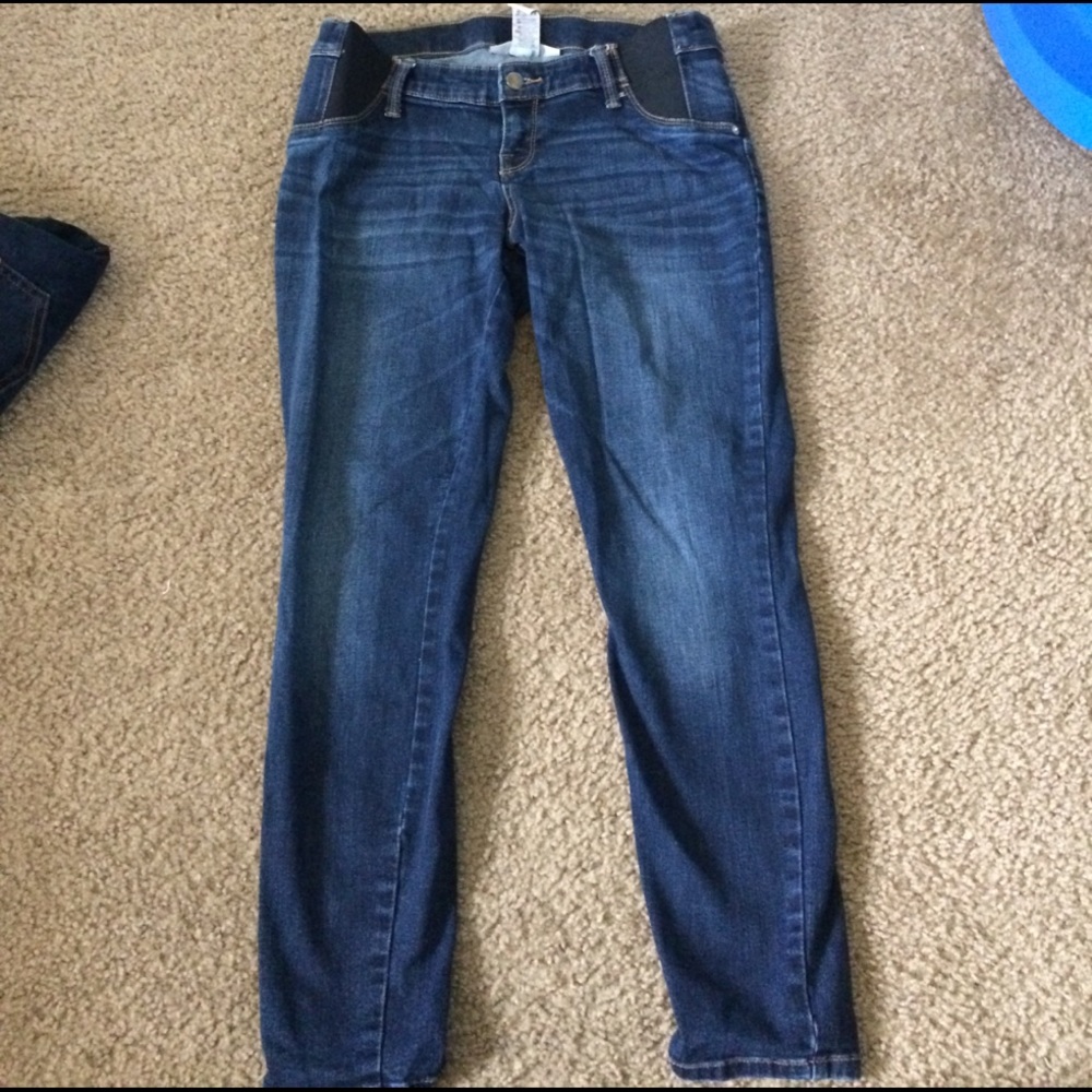 Liz Lange Size Small Petite Maternity Jeggings