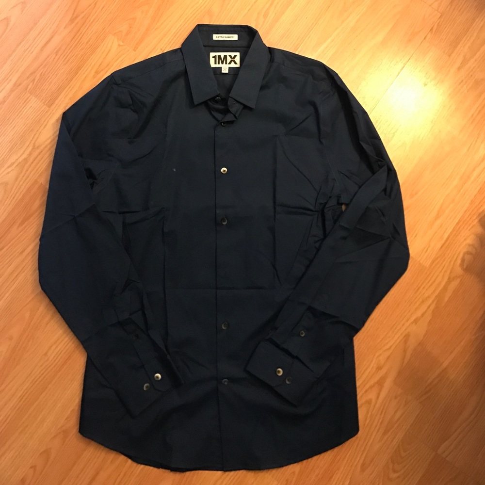 Extra slim fit dress shirt