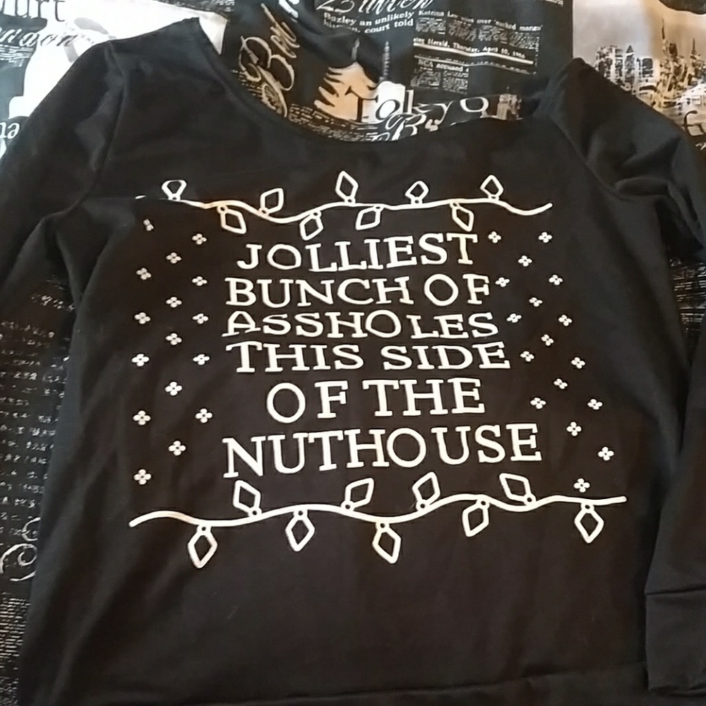 Off shoulder sweatshirt