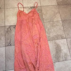 Rebecca Taylor Coral dress