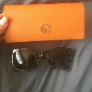 Tory Burch Sunglasses & case