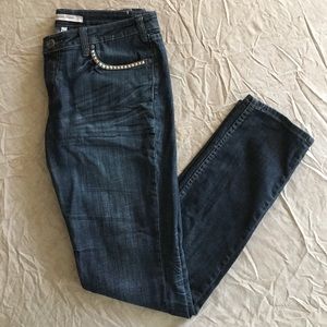 Vigoss Studio Studded Straight Leg Jeans