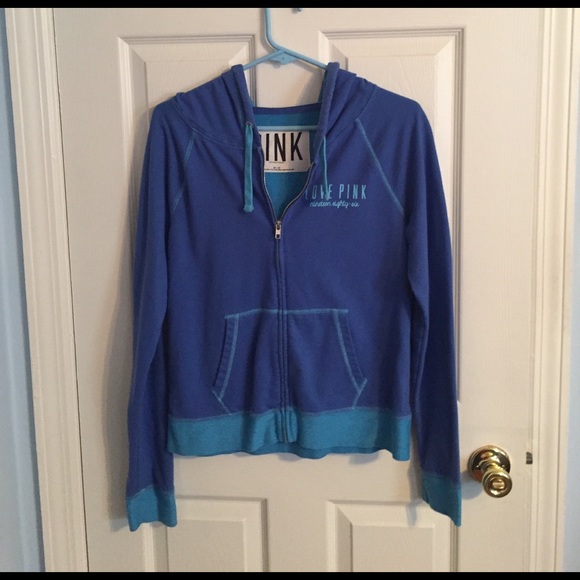 PINK Victoria's Secret Other - Pink sweatshirt w hood and zip up jacket