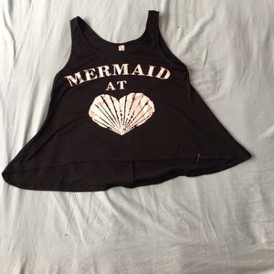 🐬 MERMAID AT HEART HIGH LOW TANK 🐬