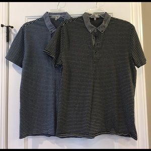 2 men's express polos