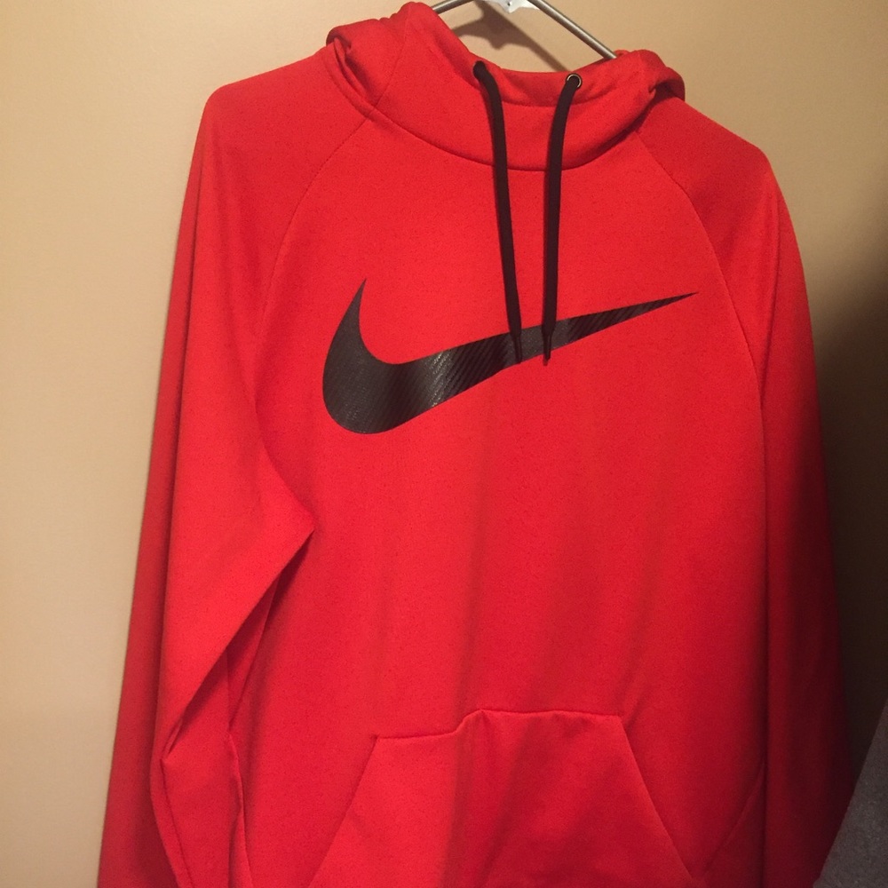Men's Red Nike Hoodie