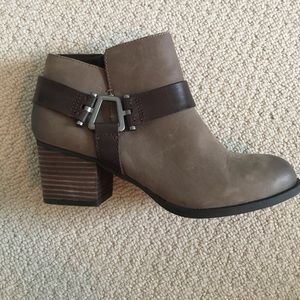 Aldo grey booties - worn once!