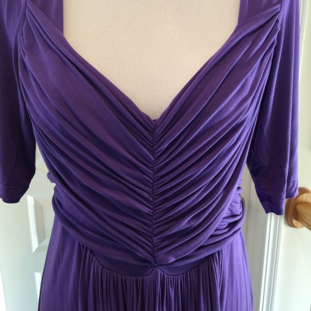 Purple Surplus Dress