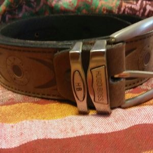 Hugo Boss Men's Leather Belt NWOT