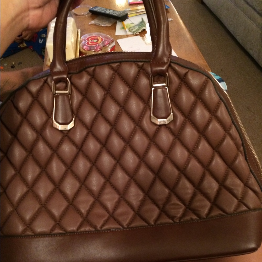 Brown handbag