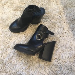 Chunky ankle boots