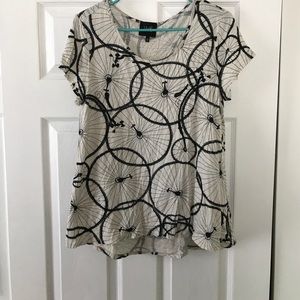 W5 Chic Bicycle Wheel Top