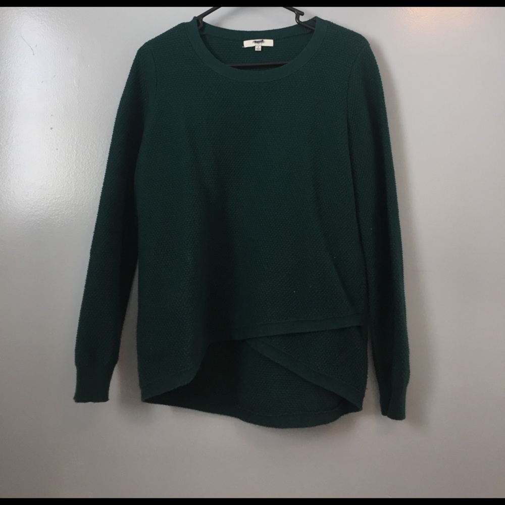 Emerald Madewell sweater. Amazing condition.